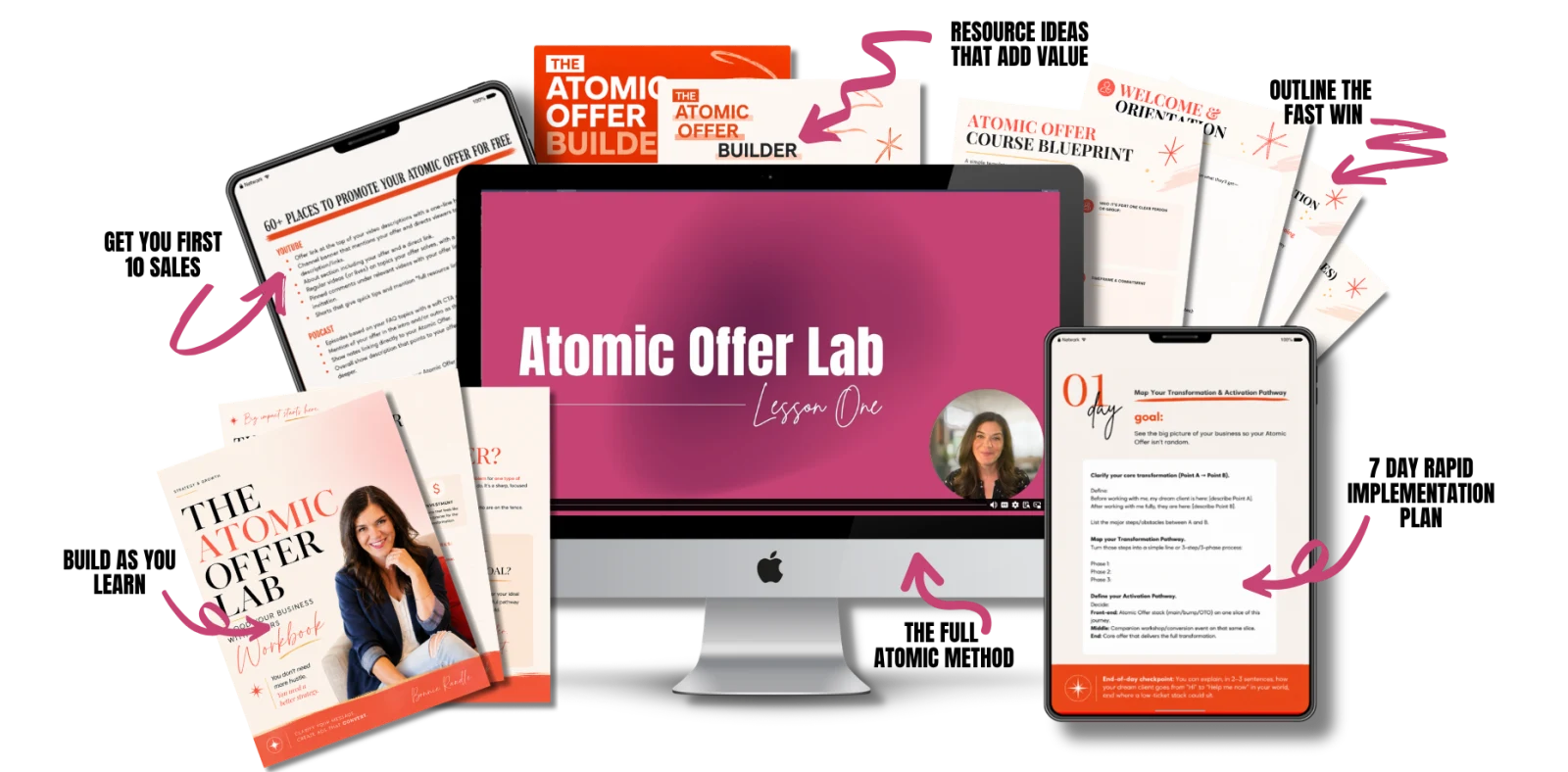 Atomic Offer Lab course, workbook, sprint plan, and resources